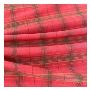 Tissu écossais classique 88 % polyester 12 % élasthanne teint en fil à carreaux pour jupes et pantalons d'uniformes scolaires - Product Image 4
