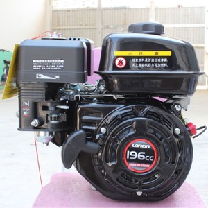Motor de Gasolina Lonan de 196 cc, Monocilíndrico, 4 Tiempos, Refrigerado por Aire, Arranque a Patada - Product Image 1