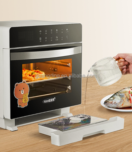 Freidora de aire comercial sin aceite para uso doméstico, freidora eléctrica de aire profundo, freidora digital de 20 litros - Product Image 2