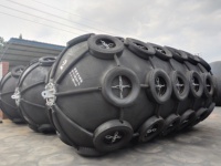 Defensa Neumática Inflable de Goma para Barcos Yokoahama Tipo 3.5m X 2.0m, Negra, Certificación ISO9001