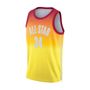 Hot Sale LJ KD Trikot All-Stars Basketball trikot in Carmine Unisex Größen - Product Image 5