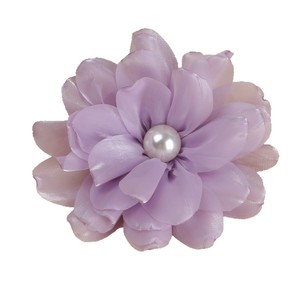 Accesorios para el Cabello con Flores de Tul y Centro de Perlas de 12 cm para Bodas, Manualidades, Bolsos, Zapatos, Decoraciones de Ropa - Product Image 5