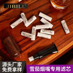JIBILL Cigarette Filter Cartridges 8x26mm Ceramic Cap Activated Carbon Rolling Filter Made In China - Product Image 4