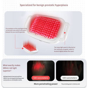 पेरिनम और निचले पेट में ऊतक की मरम्मत को बढ़ावा देना। लाल प्रकाश 640nm लेजर प्रोस्टेट मालिश दर्द से राहत देता है - Product Image 2