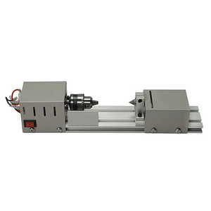 Mini Torno de Madera Multifuncional para Bricolaje, Pulido de Cuentas y Corte de Cuentas Redondas, en Venta - Product Image 1