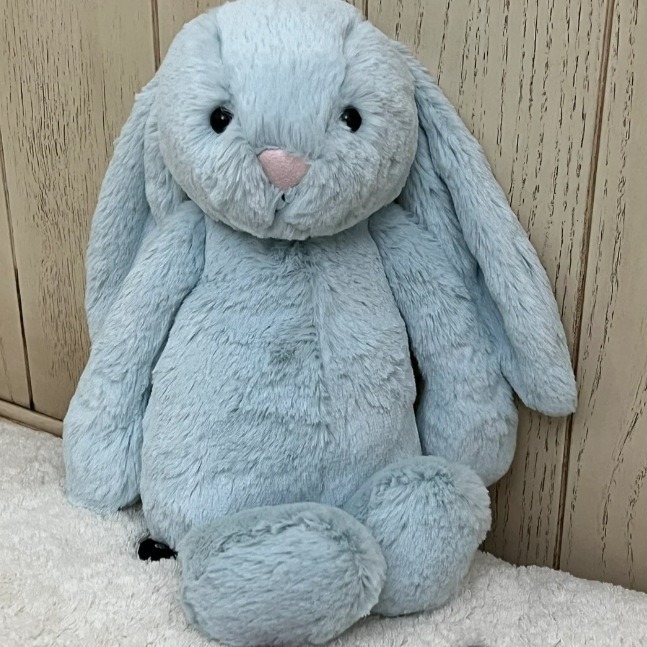 Coniglio bonnie azzurro 36 cm