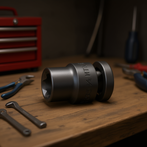 MTX <b>Socket</b> 235 1/2 Inch Drive Metric Hex Bit Adapter Tool - Product Image 3