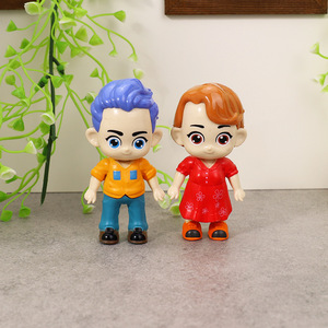 โรงงาน OEM ผลิตตุ๊กตาพลาสติกแฮนด์เมดแบบกล่องสุ่ม ของตกแต่ง PVC ฟิกเกอร์อนิเมะ ของเล่นฟิกเกอร์แอคชั่น - Product Image 2