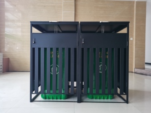Hot Sale Galvanized Steel <strong>Garden</strong> <strong>Bin</strong> Store Dustbin Garbage Shed <strong>Bin</strong> Box <strong>Storage</strong> Shed Outdoor Dustin Box - Product Image 6