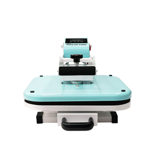 4 Memory Settings Heat Press Machine 38x38 cm Store Time and Temperature <strong>Presets</strong> for Efficient Batch T Shirt Printing - Product Image 5