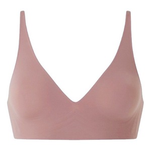 Reggiseno da donna Comfort con scollo <span class=keywords><strong>a</strong></span> V, supporto morbido, coppe <span class=keywords><strong>a</strong></span> <span class=keywords><strong>triangolo</strong></span>, senza ferretto, sottile e senza cuciture - Product Image 5