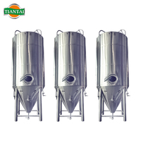 Cuve de Fermentation de Bière 1000L avec Conception à Manway Latéral (Seulement la Cuve)