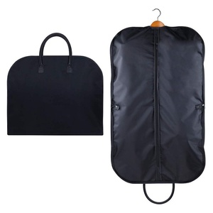 Free sample Customized Black Waterproof Oxford Zipper Garment Bag <b>Cover</b> for <b>Clothes</b>, Coats, and Gifts at Wholesale Prices - Product Image 1