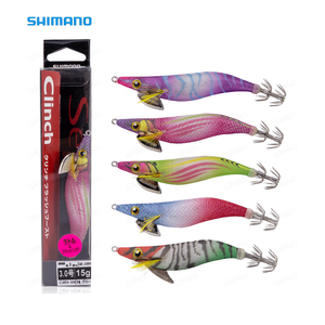 Esche Artificiali Shimano Misure 2.5 e 3.0 Egi per Polpi Gamberi e Seppie, Gambero Luminoso Fluorescente, Esca Rigida per Calamari, Totanare da Eging - Product Image 1