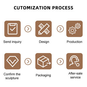 하이 퀄리티 현대 장식 거울 광택 기하학적 동상 사자 스테인레스 스틸 기하학 조각 사용자 정의 동물 - Product Image 5