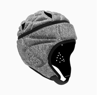 Casque de rugby souple avec rembourrage EVA, protection de la tête pour le football américain 7v7, casquette de scrum pour enfants, jeunes et adultes