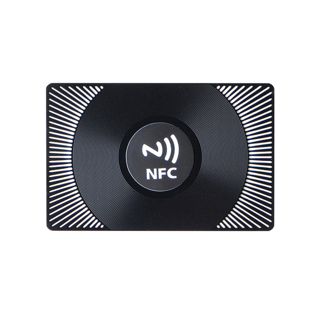 Black Metal Nfc Cards Metal Nfc Metal Business Card
