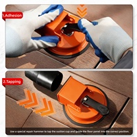 Outil de réparation de joints de sol DIY avec ventouse à aspiration améliorée pour revêtements de sol stratifiés, vinyle, bois et carrelage