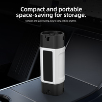 Adaptor Pengisi Daya EV GB/T ke Tipe 2, Promo! Ringkas dan Portabel, Hemat Tempat Penyimpanan untuk Mobil EV Tipe 2