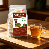 Thé minceur bien-être au Yerba Maté pur en sachet – Boisson antioxydante naturelle pour une énergie durable, une clarté mentale et un soin digestif doux