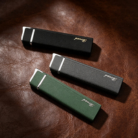 Briquet à flamme rouge gonflable BD262-3 au design moderne, coupe-vent en métal, idéal pour les cadeaux d'affaires en gros