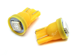 Autodragons # Ampoule LED 555 T10 192 168 194 1 SMD 5050 pour machine d'arcade et flipper, couleur ambre, AC/DC 6,3 V, sans effet fantôme - Product Image 2