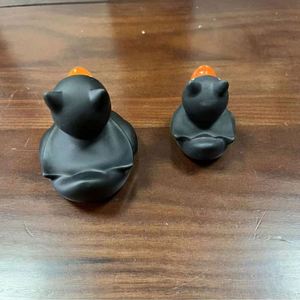 Factory Christmas Promotional Gift Plastic Weighted Custom 3 Inch Rubber Duck Baby Toys 2024 - Product Image 5