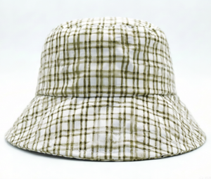 หมวกทรงโบตเตอร์ลายตารางสีสันสดใส ปรับแต่งสีได้  ลำลองและดูอ่อนเยาว์ หมวกทรงโบตเตอร์สำหรับทุกเพศ หมวกทรงโบตเตอร์สำหรับฤดูร้อน - Product Image 3