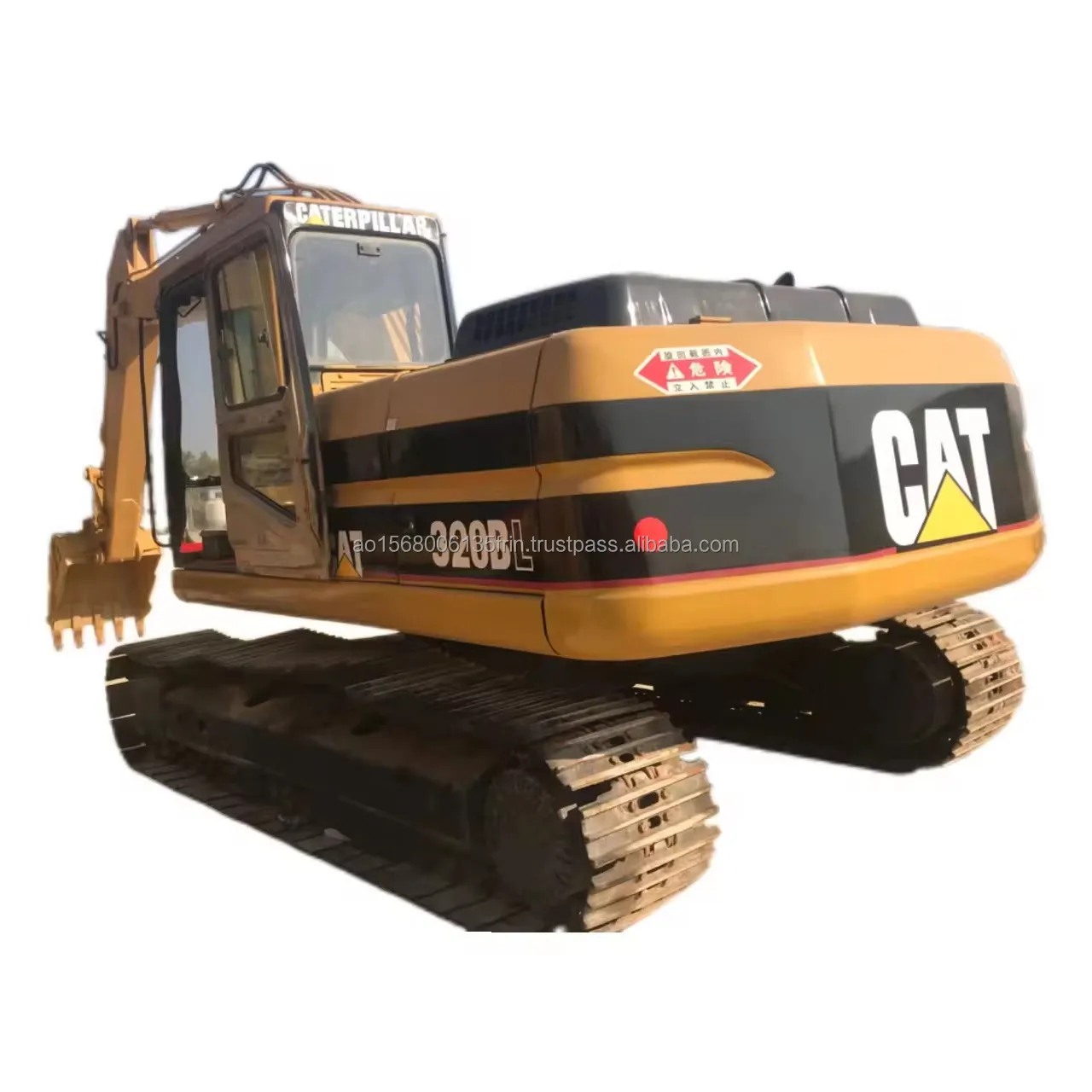 อุปกรณ์ก่อสร้างมือสอง CAT 320B รถขุดมือสอง Digger Caterpillar รถขุด cat 320B มือสอง