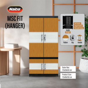 Elevate your space with the MSC Fit Hanger, a multifunctional minimalist <b>portable</b> <b>wardrobe</b> combining modern design and efficient - Product Image 3
