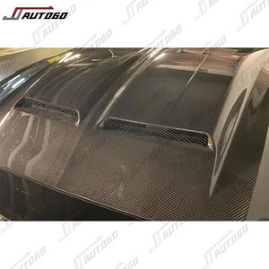Conversione di modifica automatica in fibra di carbonio Shelby <span class=keywords><strong>Super</strong></span> Snake Hood per Ford Mustang 2015 2016 2017 2018 2020 2021 2022 2023 - Product Image 6
