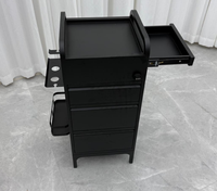 Chariot de travail de luxe Wallybeauty pour salon de coiffure, chariot de station de travail, chariots de salon, armoire métallique