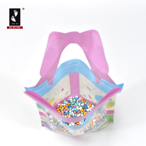 Bolsa de pie con estampado personalizado Cremallera inferior plana Fruta Aperitivos Embalaje de alimentos Duradero y elegante - Product Image 5