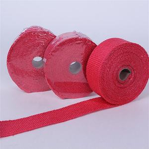 <span class=keywords><strong>Cinta</strong></span> de envoltura térmica resistente al calor para escape de motocicleta con lazos inoxidables - Product Image 4