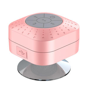 Mini altavoz <span class=keywords><strong>BT</strong></span> inalámbrico de ducha USB inteligente de alta calidad, ventosa LED RGB flotante impermeable para exteriores para ordenador de casa - Product Image 6