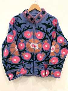 เสื้อแจ็คเก็ตควิลท์ซูซานีงานฝีมือ ปักลายสวยงาม เสื้อโค้ทฤดูหนาวสไตล์โบโฮสำหรับผู้หญิง - Product Image 1