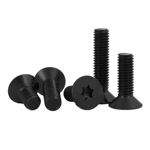 Wanqian Fasteners Torx Head Countersunk Screws M2 M3 M4 M5 M6 M8 Black 304 Stainless Steel Metric - Product Image 1