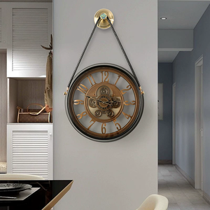 Reloj de Pared de Cuarzo Silencioso con Diseño Especial de Estilo Europeo 2025, con Agujas Metálicas Colgantes, para Decoración del Hogar, Sala de Estar, Armens - Product Image 4