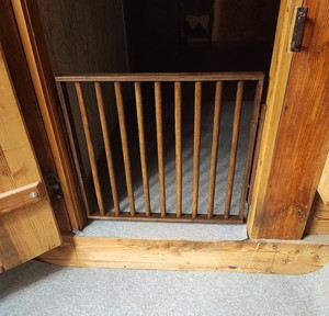 Barrière de sécurité pour bébé pliable pour chambre à coucher, parc pour bébé, garde-corps d'escalier personnalisé, porte demi-hollandaise, clôture pour bébé en bois massif, montage facile - Product Image 4