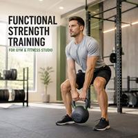 Ensemble de kettlebells commerciaux 2-20 kg avec poignée large, poids fixe, équipement d'entraînement de force pour la salle de sport et le fitness
