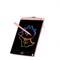 Tablette d'écriture et de dessin LCD pour enfants de 8,5 pouces, bloc-notes numérique avec matériau ABS, autocollant personnalisable