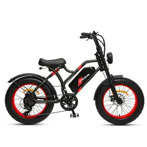 TXED High quality bike supplier electric Fat tire cruiser bike with 7 speed electric bicycle