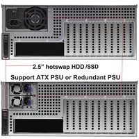 Châssis pour serveur 24 baies, PCI, 11 fentes, iptx, boîtier pour serveur 4u