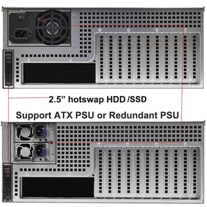 24 Bay Hot Swap 4u Server Case 24 Bay Pci 11 Slots 4u Hot Swap Server Chassis - Product Image 3