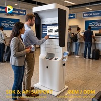 Бесконтактный киоск для аренды транспортных средств с цифровой системой управления ключами и верификацией личности