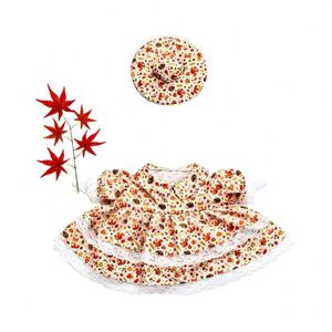 Nuevo Conjunto de Ropa Decorativa de Poliéster para Bebé, Vestido Mini Floral de Otoño para Porche/Patio - Product Image 5