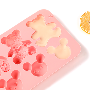Stampi in Silicone Personalizzabili di Alta Qualità <span class=keywords><strong>con</strong></span> Adorabili Disegni di <span class=keywords><strong>Orsetti</strong></span> per Creare <span class=keywords><strong>Torte</strong></span> Uniche e Carine Fai-da-Te - Product Image 4