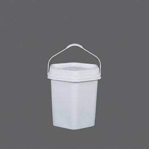 Conteneur hexagonal rotatif en plastique de 5 L avec poignée ergonomique - Product Image 1