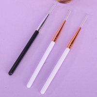 Brosse à cils super fine et flexible pour extensions de cils, lifting des cils, brosse de coiffage des sourcils, brosse de lamination des sourcils
