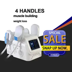 oem welcome portable Ems 4 handle slim Neo rf muscle building loss weight pelvic floor muscle repair ems Body Sculpting machine
